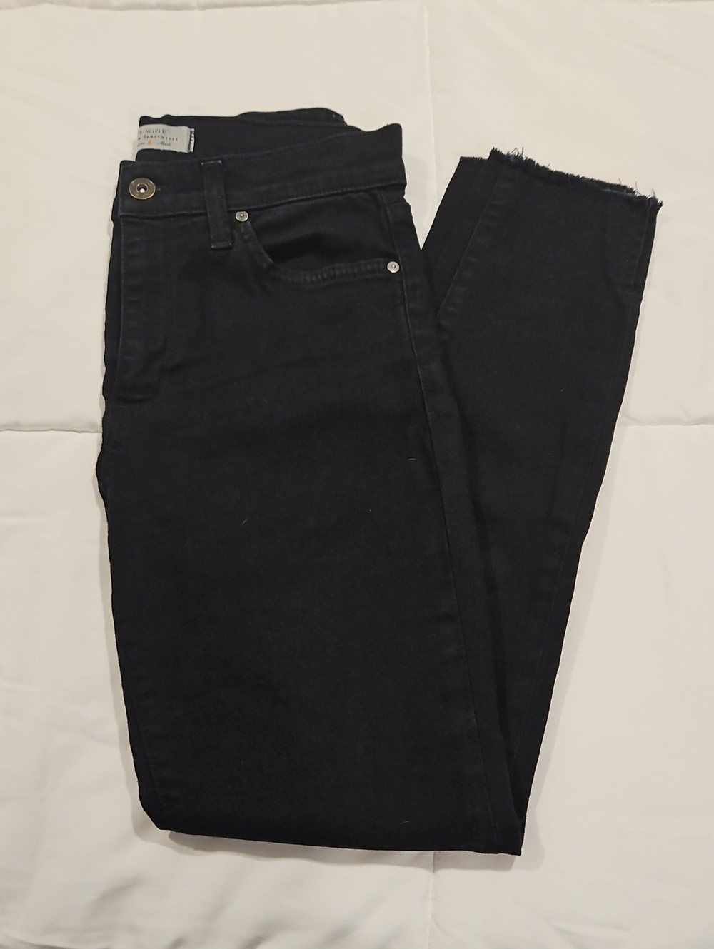 Principle Denim "Gem" High-Rise Skinny Jean